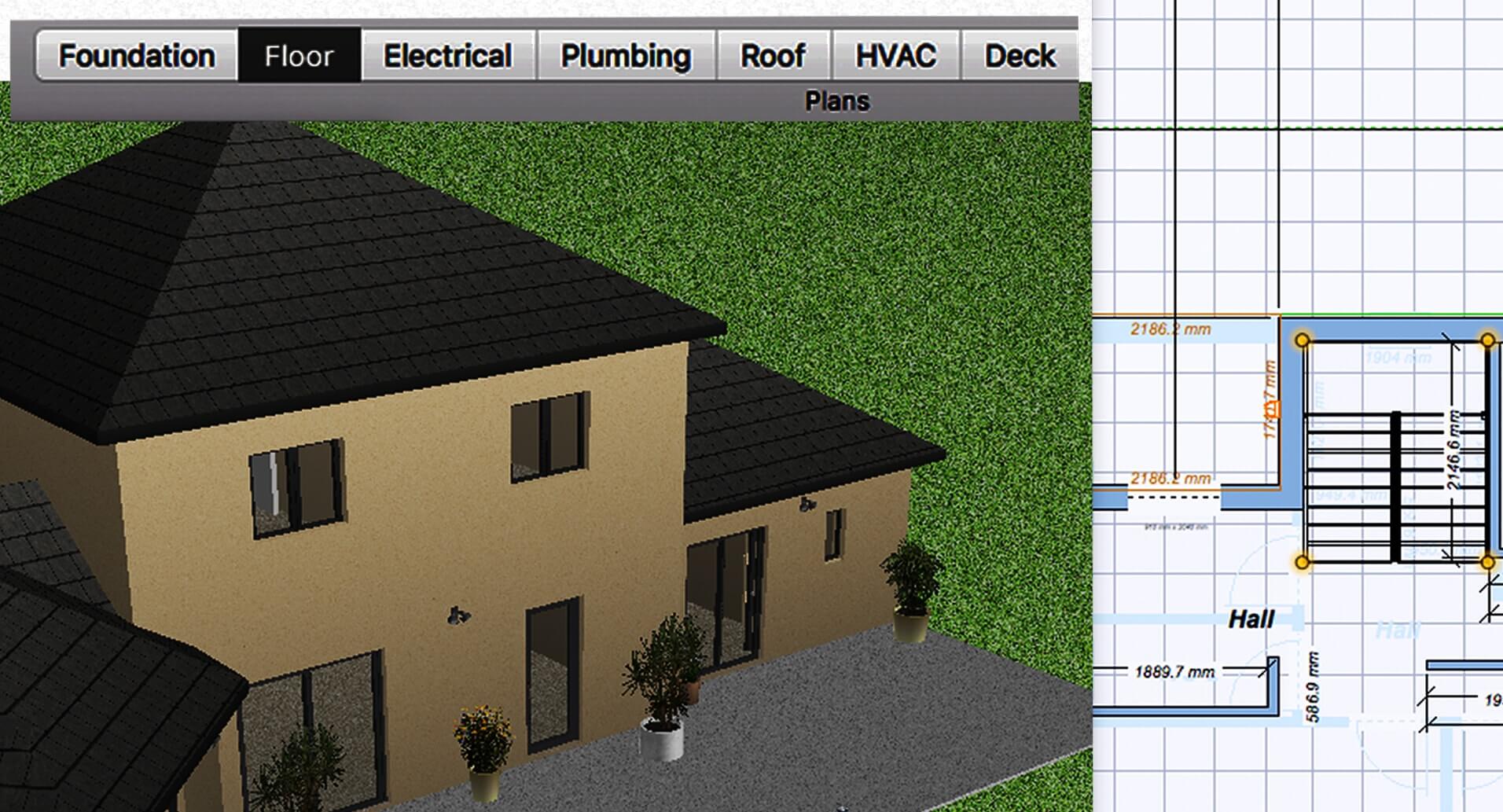 floorplan home & landscape deluxe mac 2021