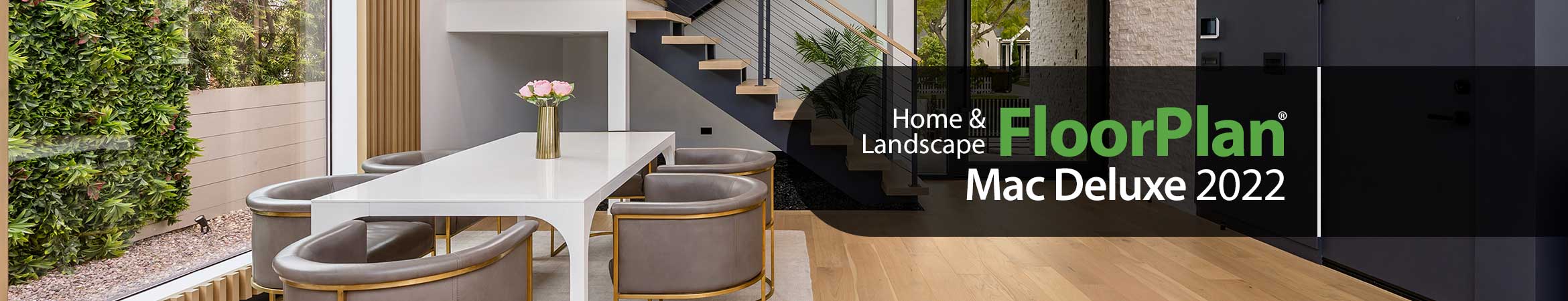 FloorPlan Mac Home & Landscape Deluxe - Easy-to-Use Home & Landscape Software for Mac