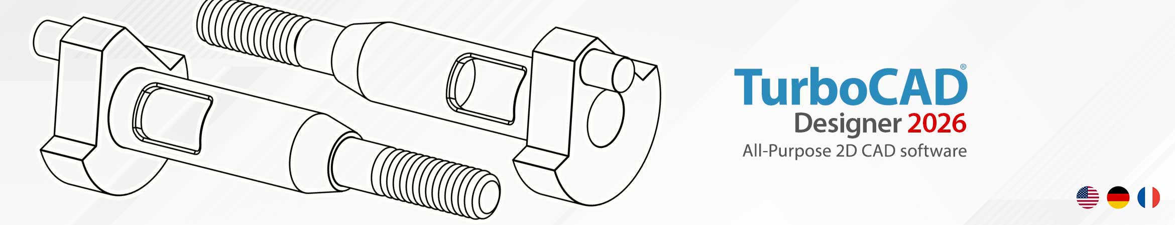 TurboCAD Designer 2D 2026 - All-Purpose 2D CAD Software