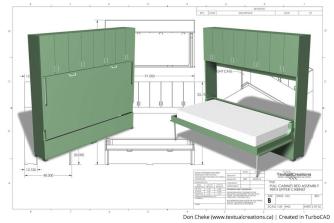 Cabinet Bed Assembly Conceptual Design