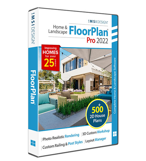 Floorplan 2022 Home And Landscape Pro