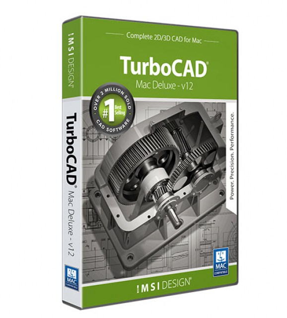 TurboCAD Mac Deluxe 2D/3D v12