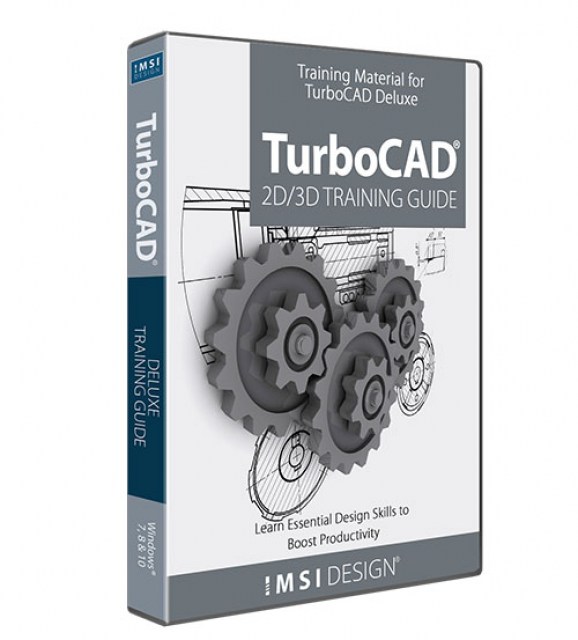 2D/3D Training Guides for TurboCAD Deluxe 2018